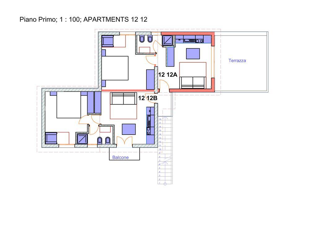 Apartments Mimose Badesi Εξωτερικό φωτογραφία